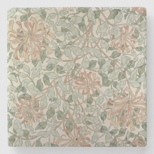 「ハニーサックルII」のデザイン ストーンコースター (正面)