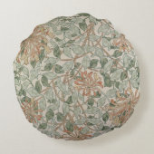 「ハニーサックルII」のデザイン ラウンドクッション (裏面)