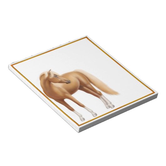 ハニーサレル乗馬 ノートパッド (アングル)