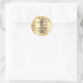 ハニージャムハニカムミツバチオーガニックアパール ラウンドシール (バッグ)