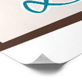 ハニージャール付きビーヴィンテージ養蜂家 ポスター (角)