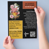 ハニージャー – ハニーファーム広告ズBeeyard チラシ (手)