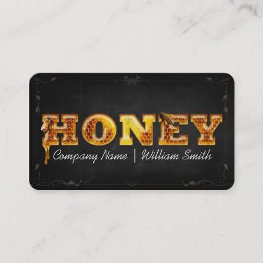 ハニーセラー-ビーキーパー 名刺 (正面)