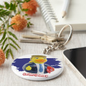 ハニーダックスDonald Rubber Duck キーホルダー (側面)