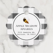 ハニーチャールアピールビーファームデイジー フェイバータグ (裏面)