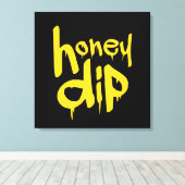 ハニーディップ キャンバスプリント (インサイチュ (ウッドフロア))