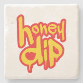 ハニーディップ ストーンコースター (正面)