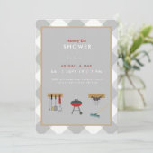 ハニーデュー カップル ウェディング シャワー III 招待状 (スタンド正面)