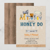 ハニーデュー テーマパーティー 招待状 (正面/裏面)