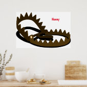 ハニートラップポスター ポスター (キッチン)