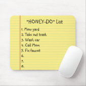 ハニードー一覧 マウスパッド (マウス)