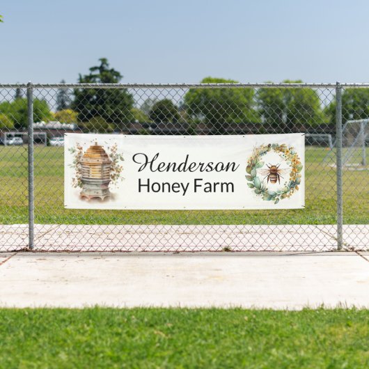 ハニーハイブとハニービジネスバナー 横断幕 (インサイチュ)