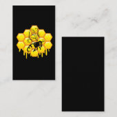 ハニーハイブズコーム養蜂家アピアリストビーラバー 名刺 (正面/裏面)