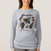 ハニーハイブ養蜂 Tシャツ (正面)