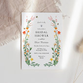 ハニーハウス ウォールドフラワー ガーデン ブライダルシャワー 招待状