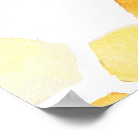 ハニーハニコーム ブライダルシャワー ポスター (角)