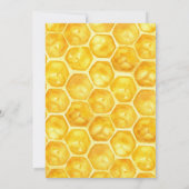 ハニーハニー！　ハチミツちゃん、ハニー、ブライダルシャワー 招待状 (裏面)