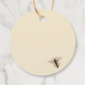 ハニーハート ウェディング サンクス タグ (裏面)