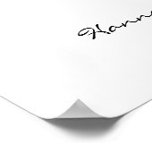 ハニーバズのウェルカムサイン ポスター (角)