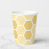 ハニーバズのブライダルシャワー 紙コップ (裏面)