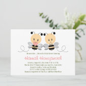 ハニーバズル ブライダルシャワーの招待状 招待状 (スタンド正面)