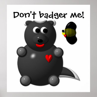 ハニーバッガーとハニービー ポスター