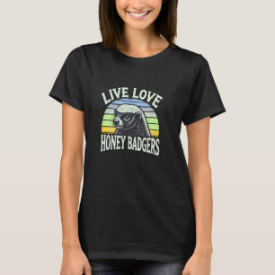 ハニーバッガーシャツハニーバッガーラバーガーハニーバッガー Tシャツ