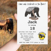 ハニーバッガーバダスアニマル18thバースデーパーティーボーイ