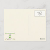 ハニーバッガーバダスピンクフェミニストアートと呼ぶな ポストカード (裏面)