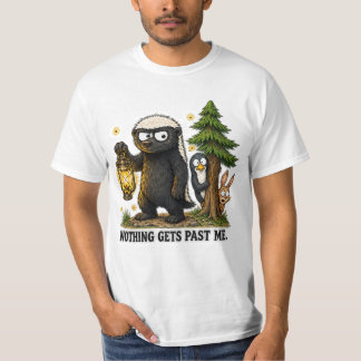 ハニーバッジのキャンプデザイン Tシャツ
