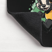 ハニーバッジャー気には可愛い動物愛者おもしろいホ マウスパッド (コーナー)