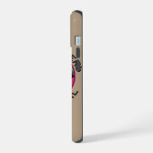 ハニーバッジャー聖句スネーク引用文 iPhone 15ケース (左側面)
