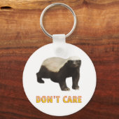 ハニーバッジャー キーホルダー (正面)