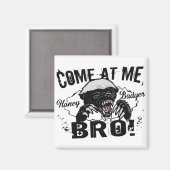 ハニーバッジャー マグネット (正面/裏面)