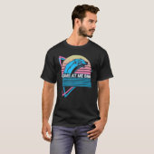 ハニーバッジャー・レトロ・かかってこいよ Tシャツ (正面フル)