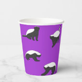 ハニーバッジャー 紙コップ (裏面)