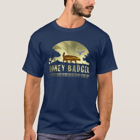 ハニーバッジャー Tシャツ (正面)