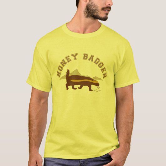 ハニーバッジャー Tシャツ (正面)