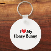 ハニーバニーが大好き キーホルダー (正面)