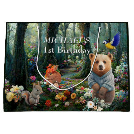 ハニーバニーとブーべア ラージペーパーバッグ