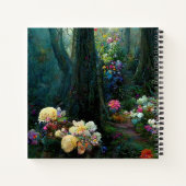 ハニーバニーとブーブベア ノートブック (裏面)