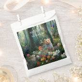 ハニーバニーとブーブベア フェイバーバッグ (クリップ留めされた状態)