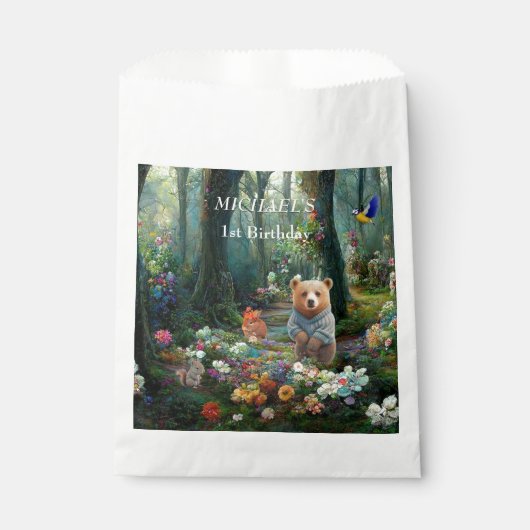 ハニーバニーとブーブベア フェイバーバッグ (正面)