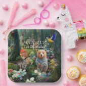 ハニーバニーとブーブベア ペーパープレート (パーティー)