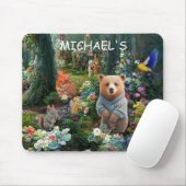 ハニーバニーとブーブベア マウスパッド (マウス)