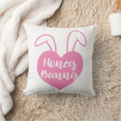 ハニーバニーピンクハート クッション (ブランケット)