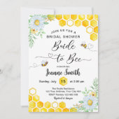 ハニーバニー ブライダルシャワーの招待状 招待状 (正面)