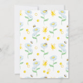 ハニーバニー ブライダルシャワーの招待状 招待状 (裏面)