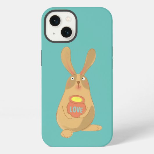 ハニーバニー iPhoneケース (裏面)