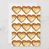 ハニーバルーン 1歳の誕生日おめでとう招待状 招待状 (裏面)